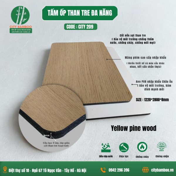 GỖ YELLOW PINE CITY 209