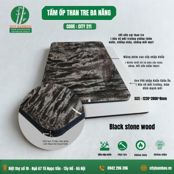 GỖ BLACK STONE CITY 211